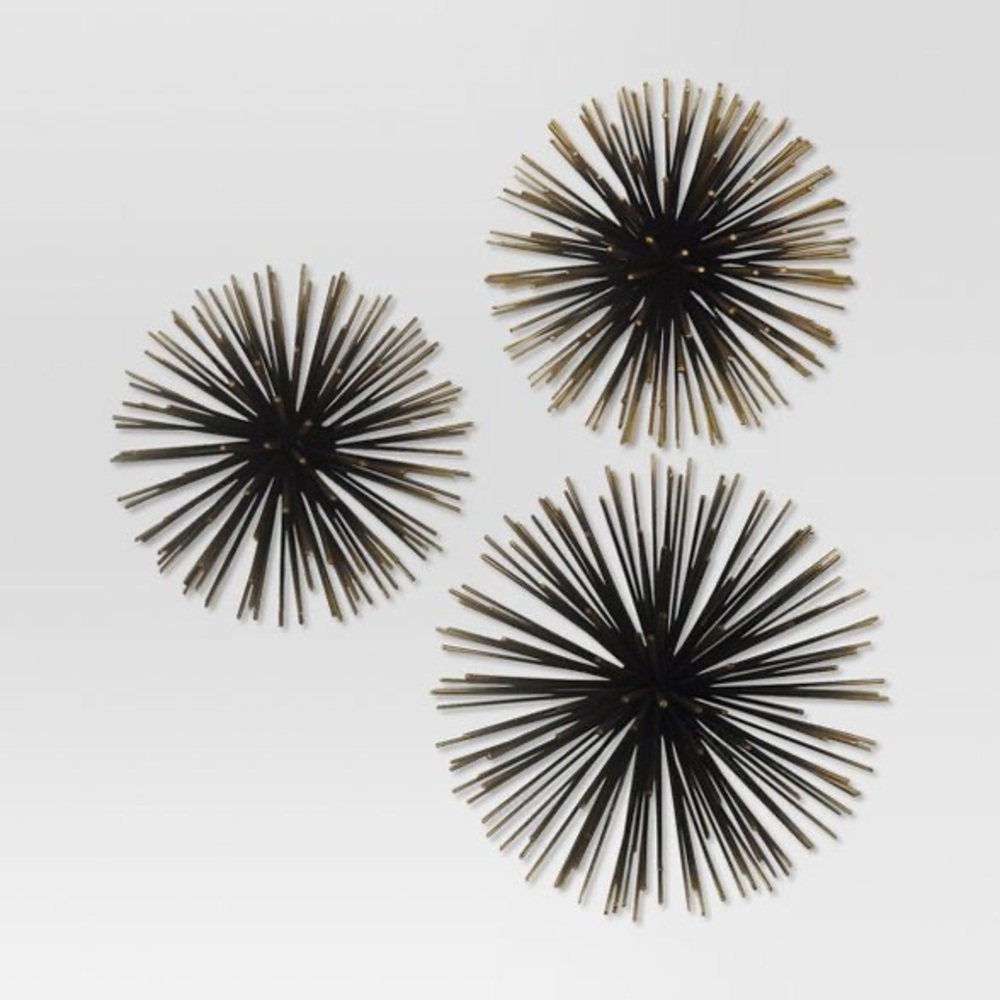 Sea Urchin Wall Decor Set